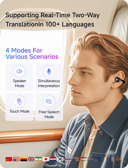OEQ Earbud Translator | M91 Translation Earbuds