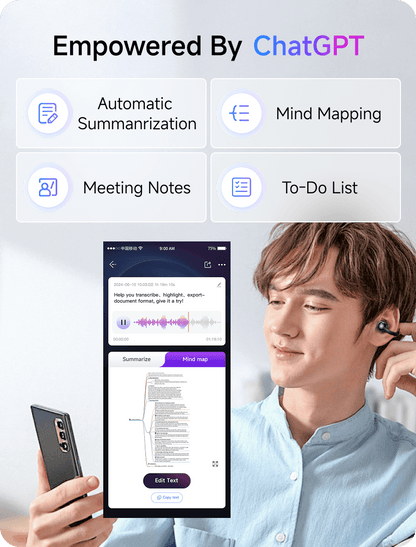 OEQ Earbud Translator | M91 Translation Earbuds