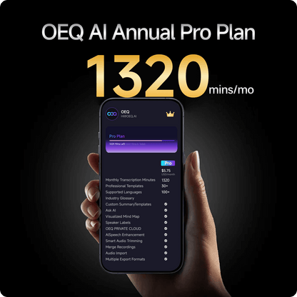 OEQ AI Annual Pro Plan